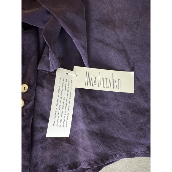 Womens Purple Faux Suede Maxi Dress Jacket Set Size 6 Evening Church Modest Vtg - Picture 10 of 12